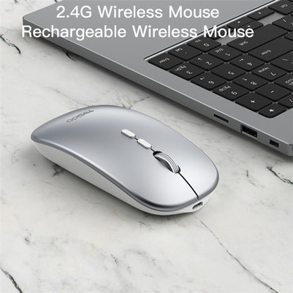 Mouse Wireless Yesido KB15, 800DPI - 1600DPI, Prateado