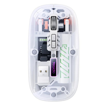 Mouse Wireless Yesido KB29, 800DPI - 1600DPI, BT / Wi-Fi, Branco