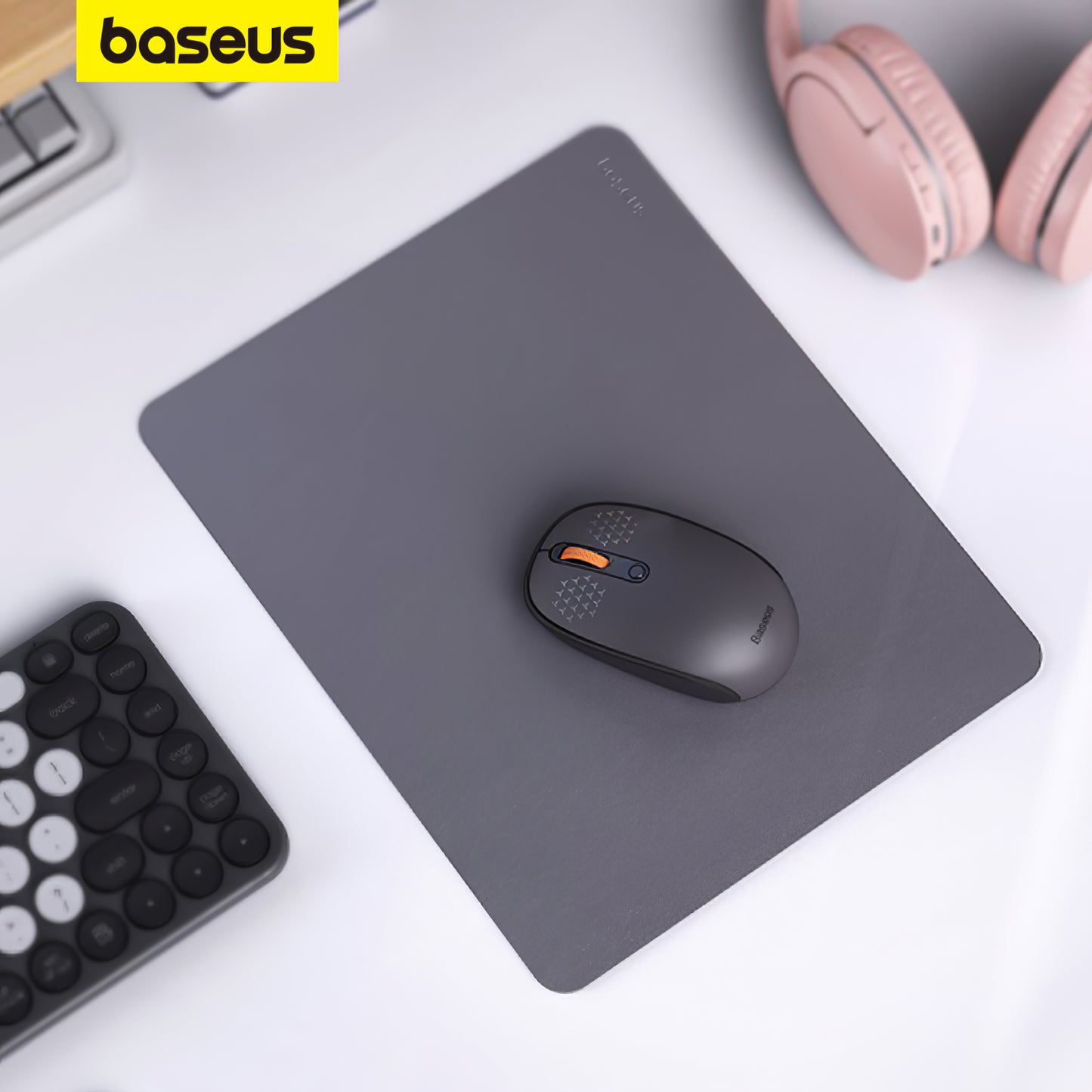 Baseus MousePad, 260 x 220 x 2 mm, cinzento B010555550483131-00 