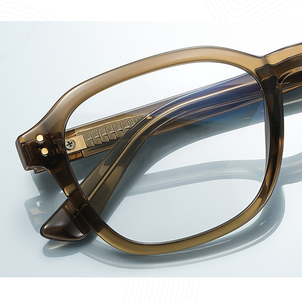 Óculos de Computador Masculinos Techsuit 2227, Anti-Luz Azul, Cinza