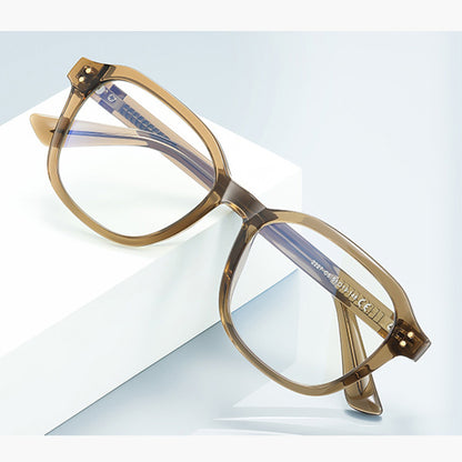 Óculos de Computador Masculinos Techsuit 2227, Anti-Luz Azul, Cinza