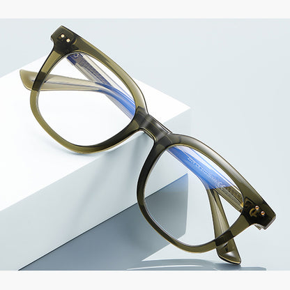 Óculos de Computador Masculinos Techsuit 2229, Anti-Luz Azul, Cinza