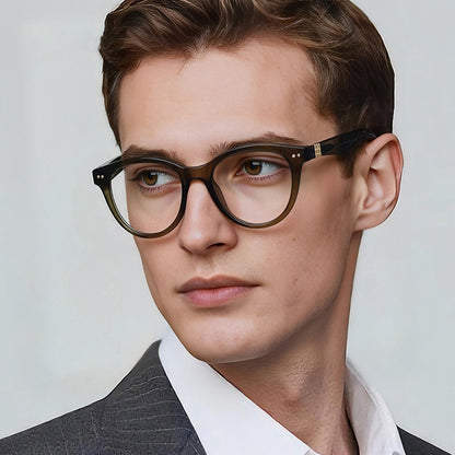 Óculos de Computador Masculinos Techsuit 2231, Anti-Luz Azul, Cinza