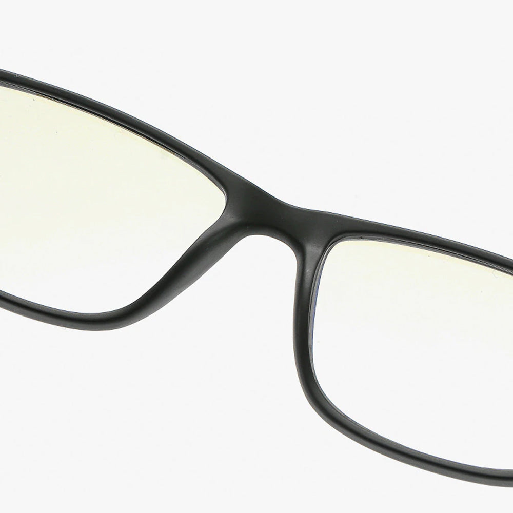 Men's Techsuit F2388 Computer Glasses, Anti-Blue Light, Black
