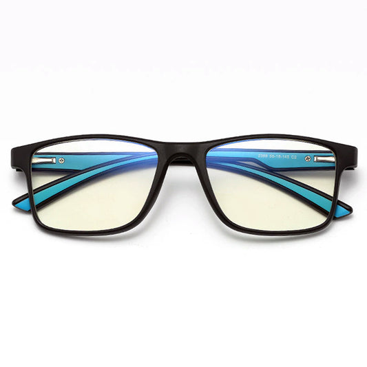 Óculos de Computador para Homem Techsuit F2388, Anti-Luz Azul, Preto Azul