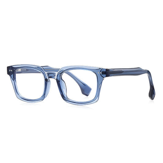 Óculos de Computador para Homem Techsuit LS084, Anti-Luz Azul, Azuis Transparentes