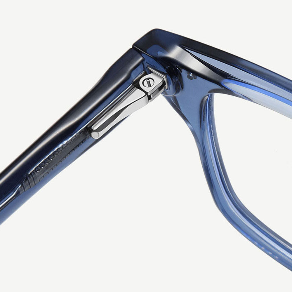 Óculos de Computador Masculinos Techsuit LS084, Anti-Luz Azul, Pretos Transparentes