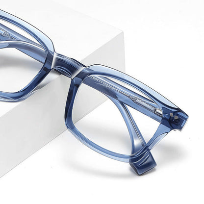 Óculos de Computador Masculinos Techsuit LS084, Anti-Luz Azul, Pretos Transparentes