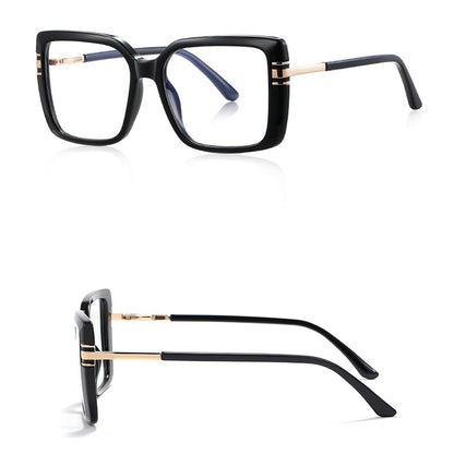 Techsuit 2270 Women's Computer Glasses, Anti-Blue Light, Black