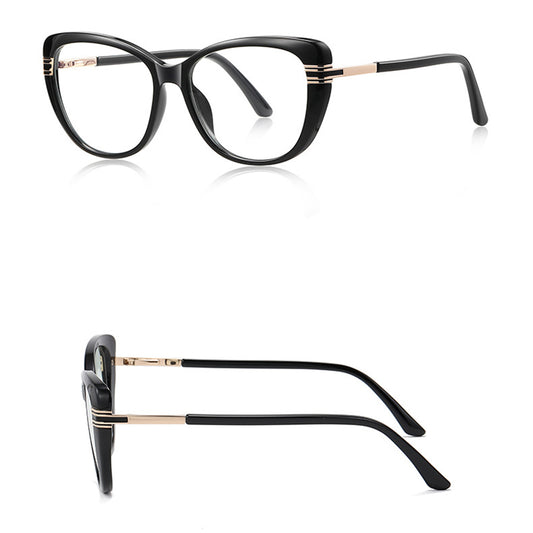 Óculos de Computador Femininos Techsuit 2274, Anti-Luz Azul, Pretos