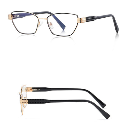 Óculos de Computador Femininos Techsuit 3162, Anti-Luz Azul, Pretos