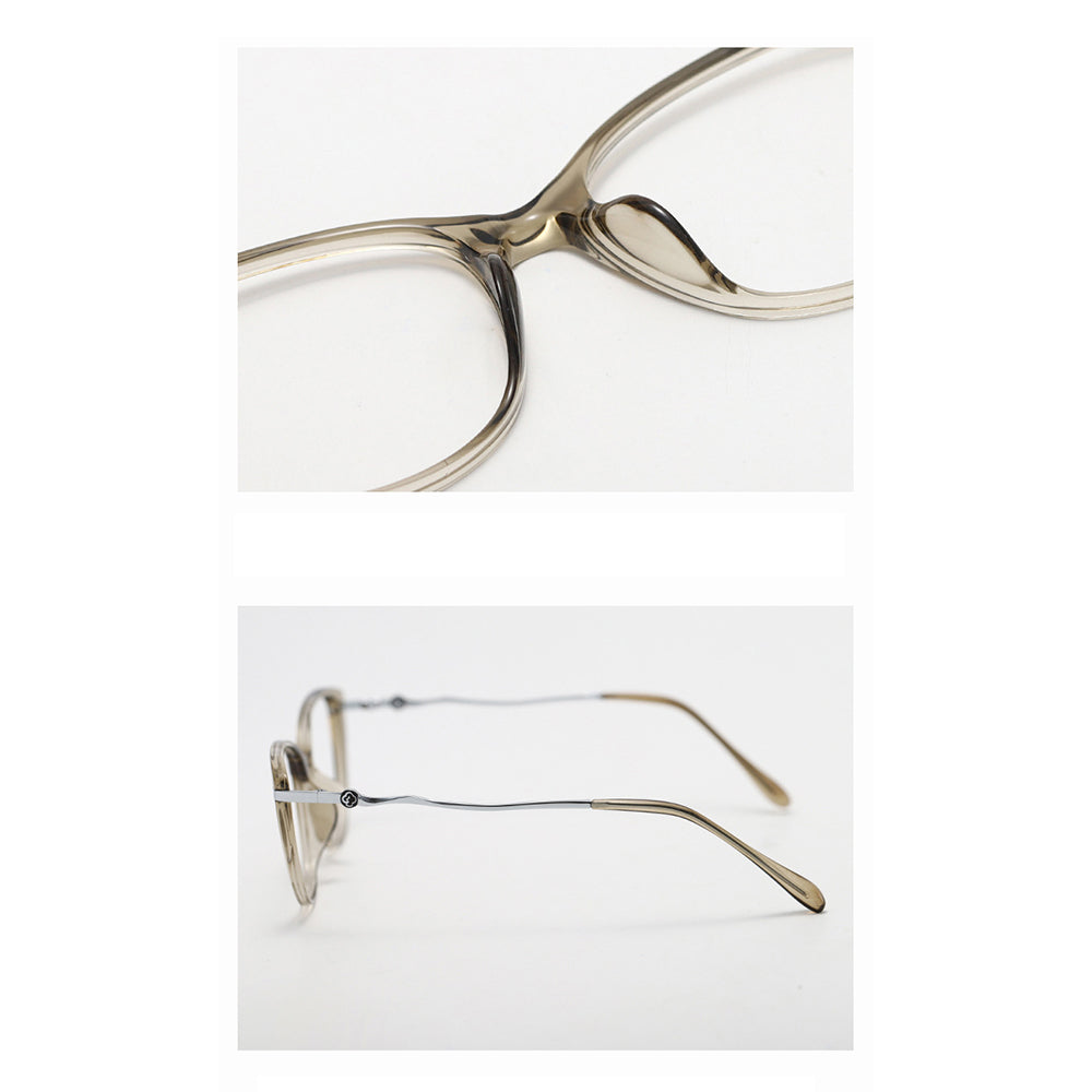 Techsuit 86162 Women's Computer Glasses, Anti-Blue Light, Silver Brown