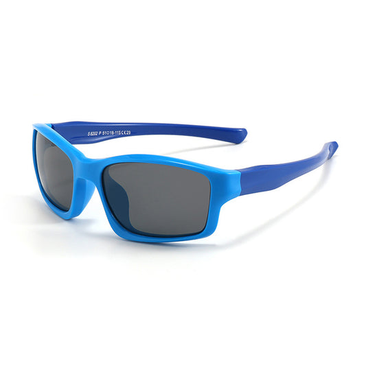 Óculos de Sol Desportivos para Crianças Techsuit 8202-C29, Polarizados, Azuis