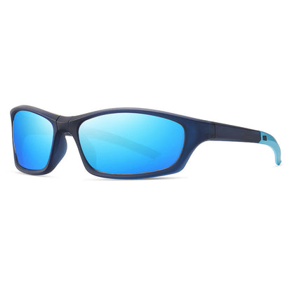Óculos de Ciclismo Unissexo Techsuit 24101, Polarizados, Azuis
