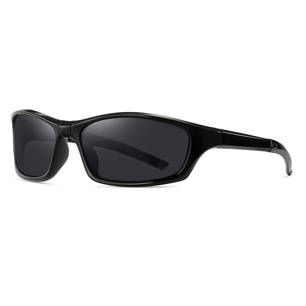 Óculos de Ciclismo Unissexo Techsuit 24101, Polarizados, Pretos