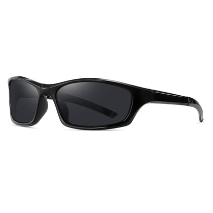 Óculos de Ciclismo Unissexo Techsuit 24101, Polarizados, Pretos