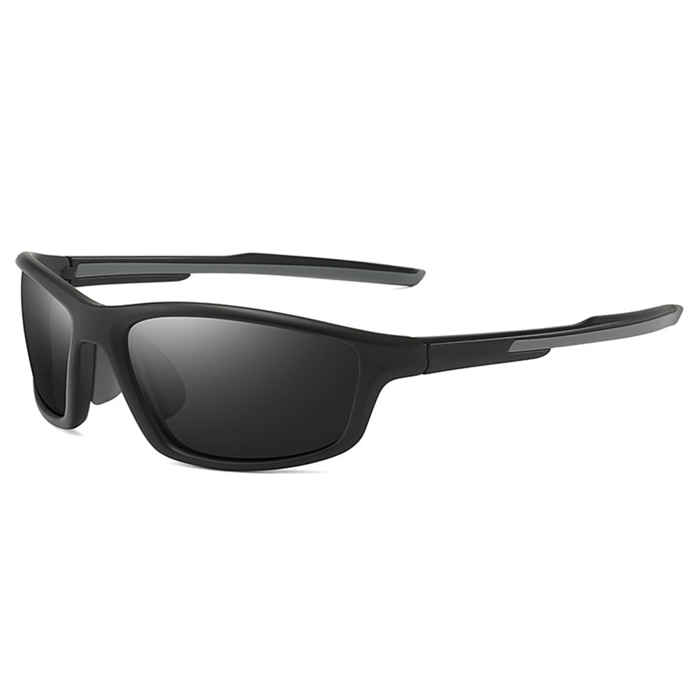 Unisex Cycling Glasses Techsuit 3047, UV Protection, Black