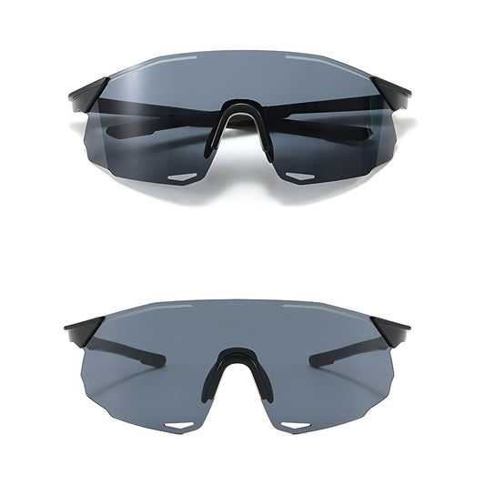 Óculos de Ciclismo Unissexo Techsuit 8853, Preto Cinza