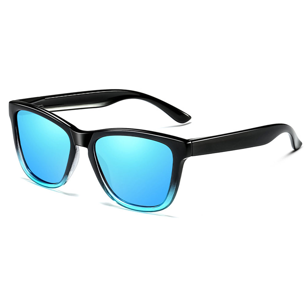 Óculos de Sol Homem Techsuit 0717, Polarizados, Proteção UV, Preto Azul