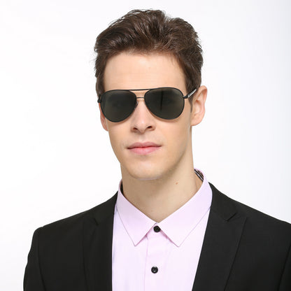 Men's Techsuit 2150 Sunglasses, Polarized, UV Protection, Black Green