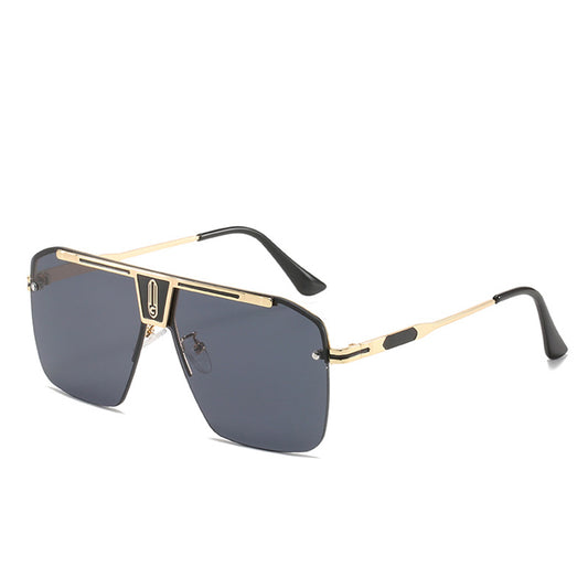Óculos de Sol Homem Techsuit 2576, Dourados Pretos Cinza