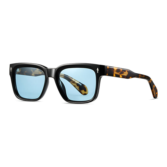 Óculos de Sol Homem Techsuit 31246, Polarizados, Proteção UV, Castanho Azul