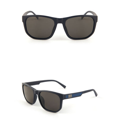 Óculos de Sol Homem Techsuit 8502, Polarizados, Proteção UV, Azul Mate Cinza
