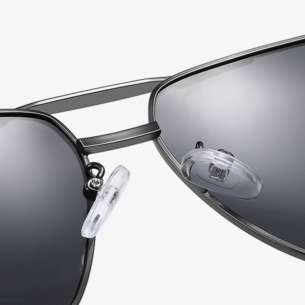 Óculos de Sol Homem Techsuit LM001, Polarizados, Proteção UV, Cinza Gradiente