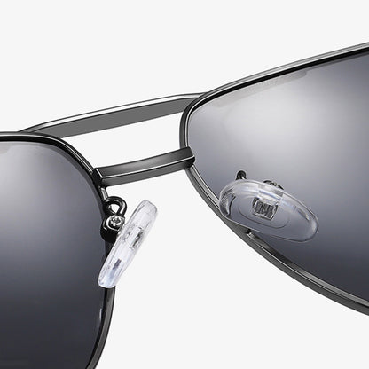 Óculos de Sol Homem Techsuit LM001, Polarizados, Proteção UV, Cinza Gradiente