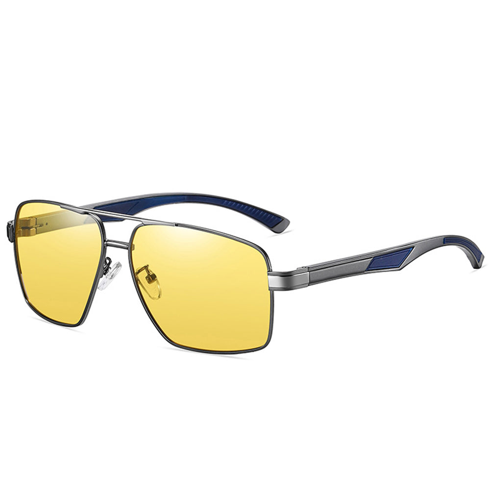 Óculos de Sol Homem Techsuit LM001, Polarizados, Proteção UV, Cinza Fotocromático