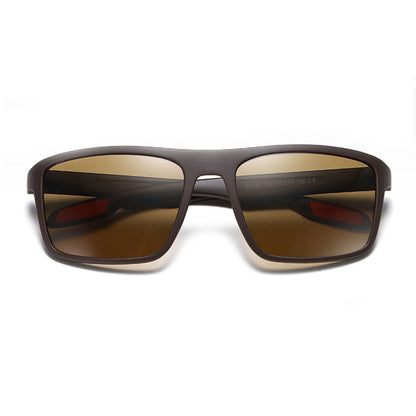 Óculos de Sol Homem Techsuit TR90 (MM101), Polarizados, Proteção UV, Castanho