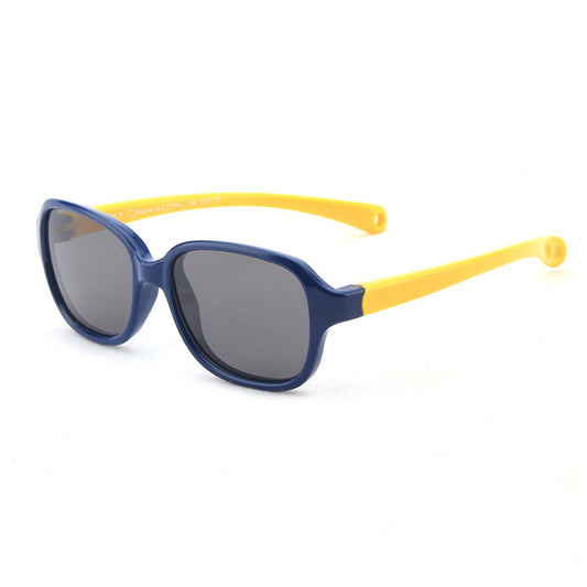Óculos de Sol para Bebés Techsuit 8192-C12, Polarizados, Azuis e Amarelos