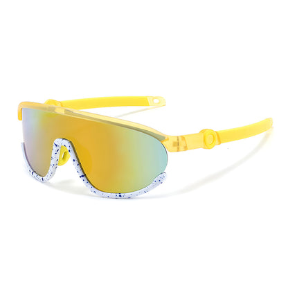 Óculos de Sol Criança Techsuit 2025, Polarizados, Proteção UV, Amarelos