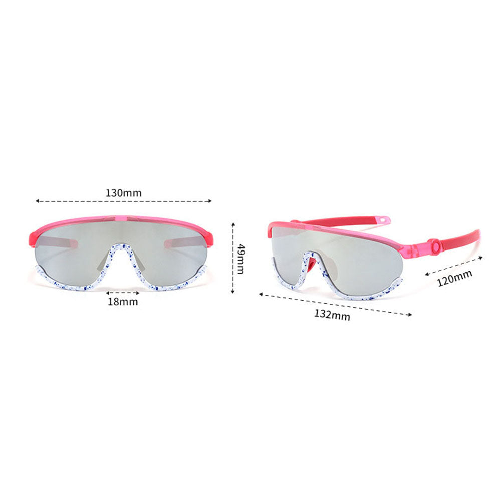 Óculos de Sol Criança Techsuit 2025, Polarizados, Proteção UV, Amarelos