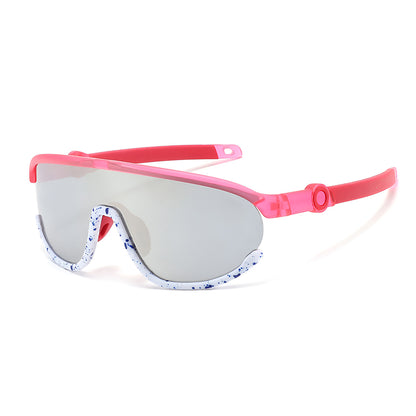 Óculos de Sol Criança Techsuit 2025, Polarizados, Proteção UV, Rosa