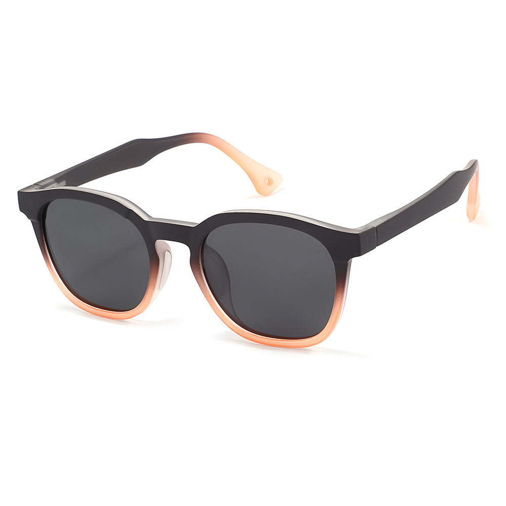 Óculos de Sol Criança Techsuit 691, Polarizados, Proteção UV, Preto Laranja Gradiente