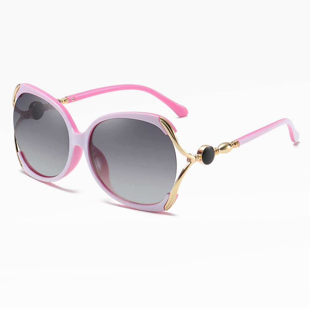 Óculos de Sol Senhora Techsuit 1722, Polarizados, Proteção UV, Rosa Cinzento