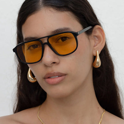 Óculos de Sol Senhora Techsuit 18266, Preto Laranja