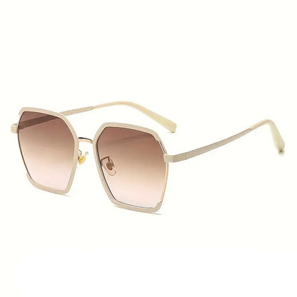 Óculos de Sol Senhora Techsuit 191, Polarizados, Proteção UV, Creme Castanho