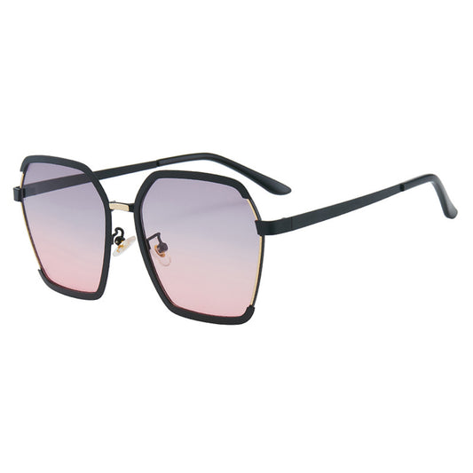 Óculos de Sol Senhora Techsuit 191, Polarizados, Proteção UV, Preto Cinzento Rosa