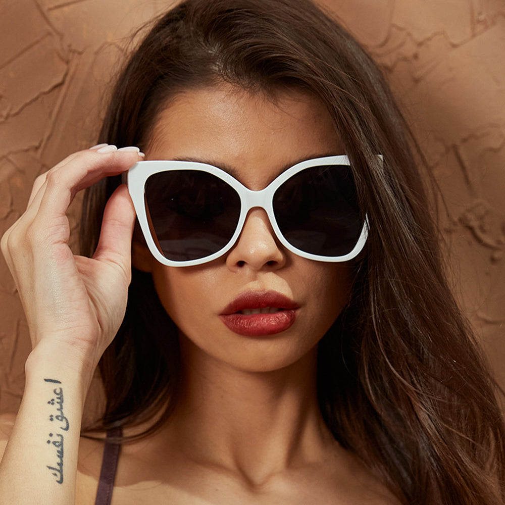 Techsuit 5335 Women's Sunglasses, Black Brown