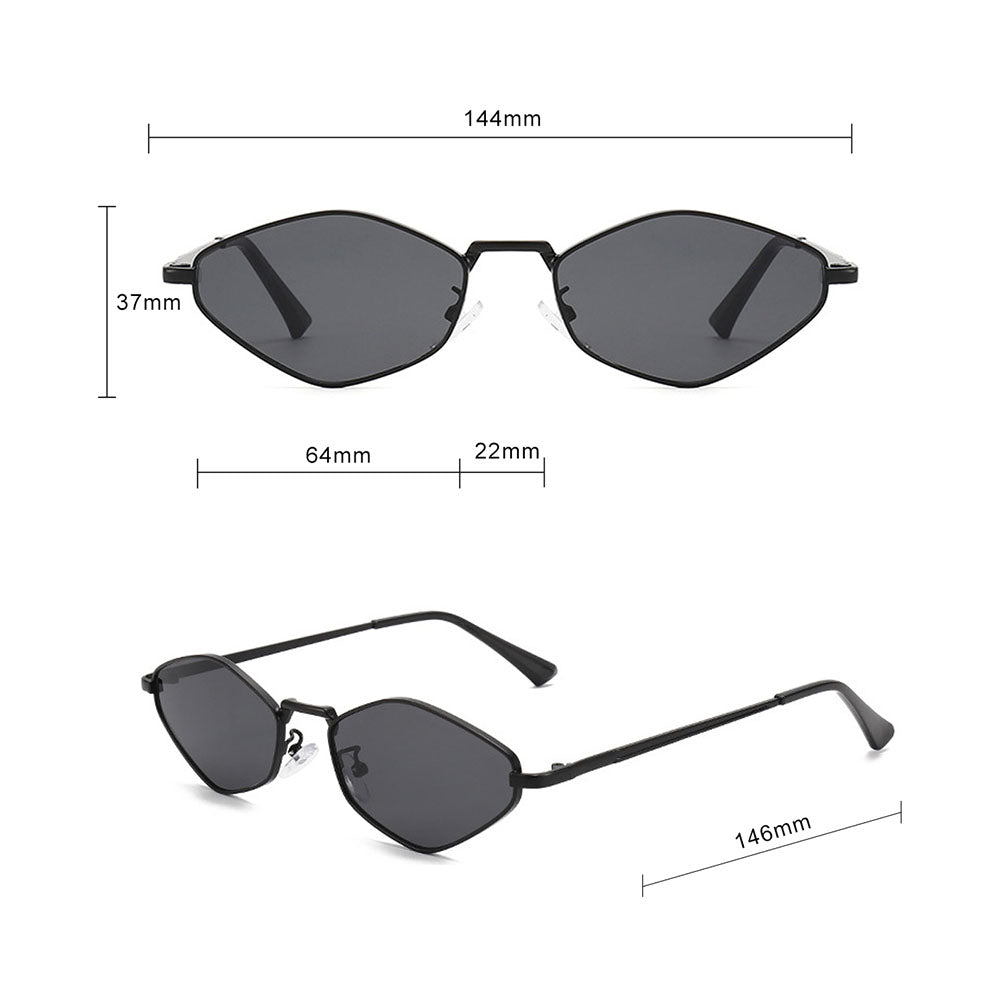 Óculos de Sol Senhora Techsuit 6206, Dourados Pretos