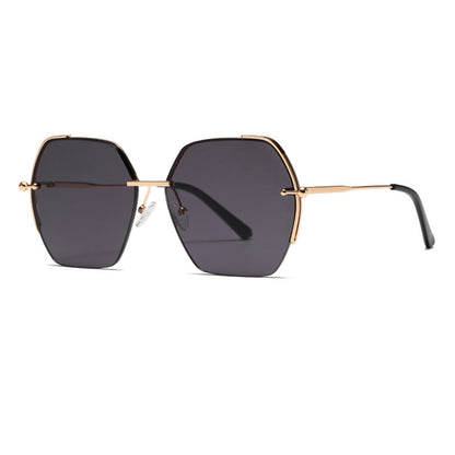Óculos de Sol Senhora Techsuit 8561, Dourado Cinza