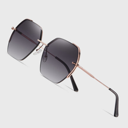 Óculos de Sol Senhora Techsuit 8561, Dourado Cinza
