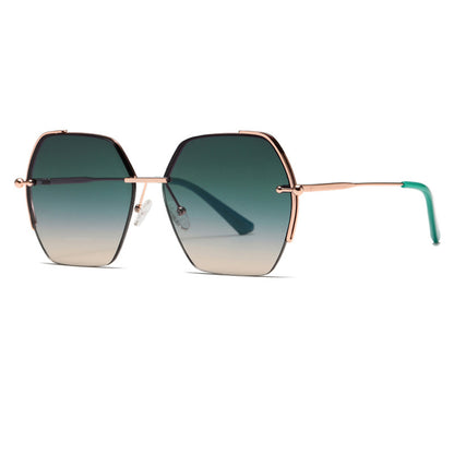 Óculos de Sol Senhora Techsuit 8561, Rosa Dourado Verde