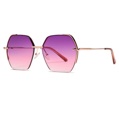 Óculos de Sol Senhora Techsuit 8561, Rosa Dourado Roxo Vermelho