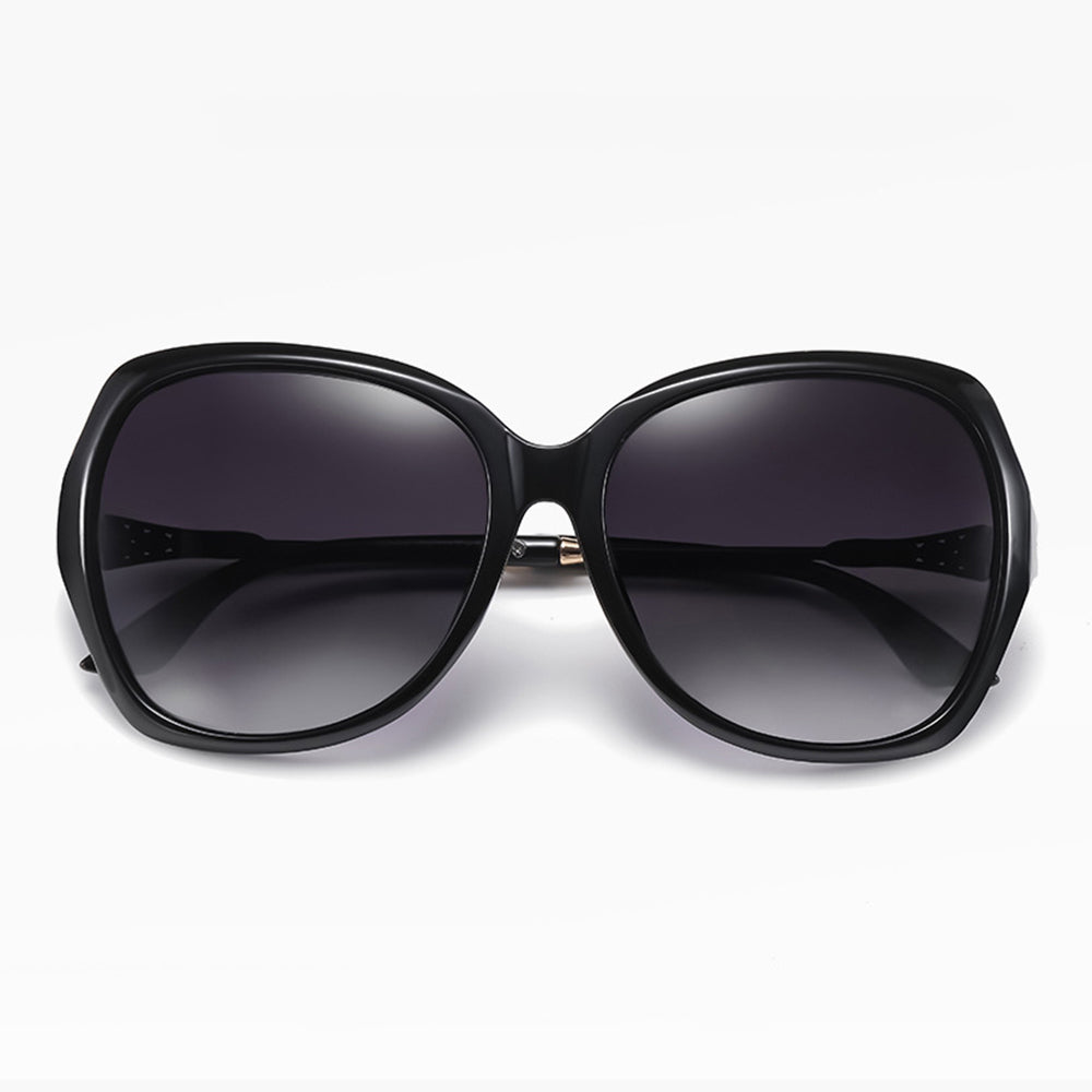 Óculos de Sol Senhora Techsuit 8881, Polarizados, Proteção UV, Preto Cinza