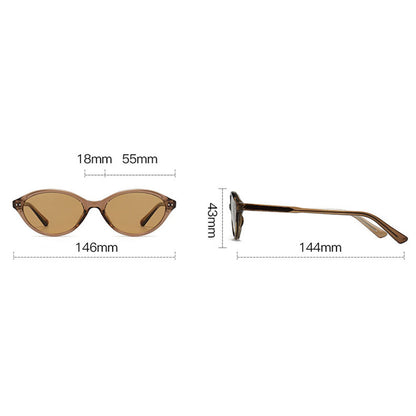Óculos de Sol Senhora Techsuit 99034, Castanho