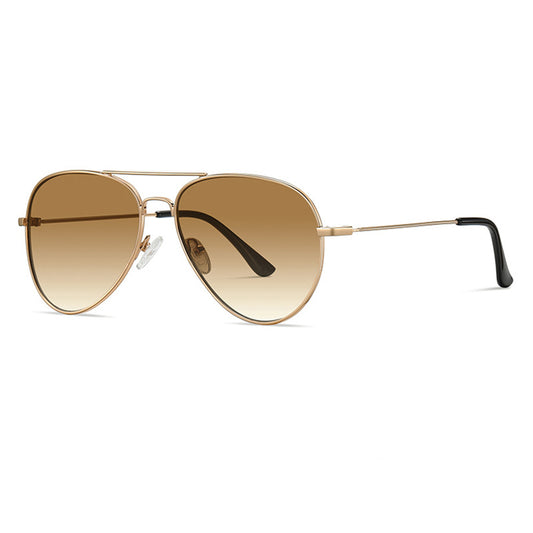 Óculos de Sol Unissexo Techsuit 3025, Proteção UV, Dourado Castanho