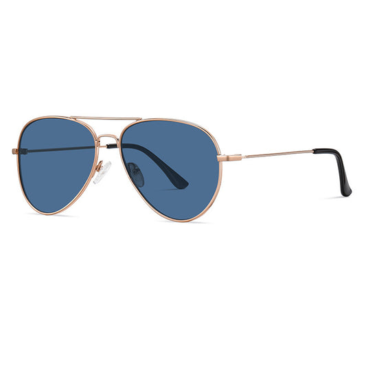 Óculos de Sol Unissexo Techsuit 3025, Proteção UV, Dourados Rosa Azuis